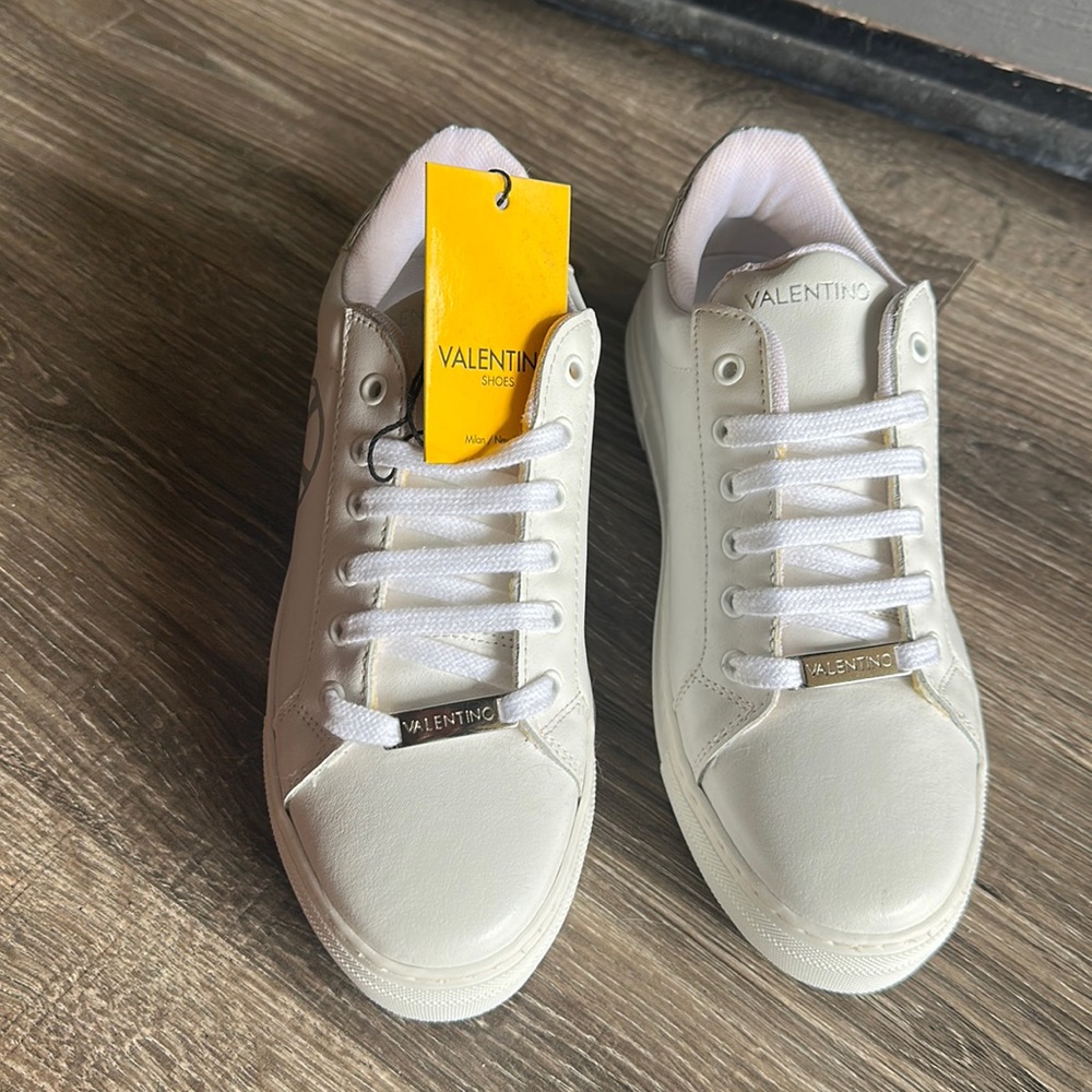 Valentino White Sneakers/Tennis Shoes